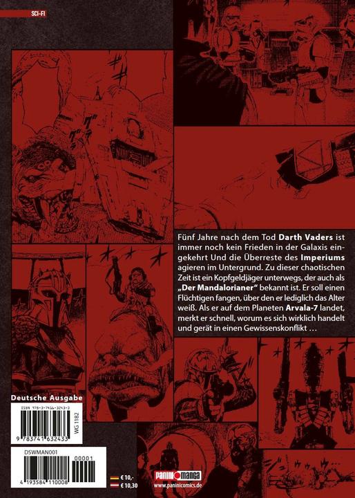 Image du produit Panini Star Wars: The Mandalorian (Manga) 01 (Allemand, Yusuke Osawa, Markus Lange, 2023)