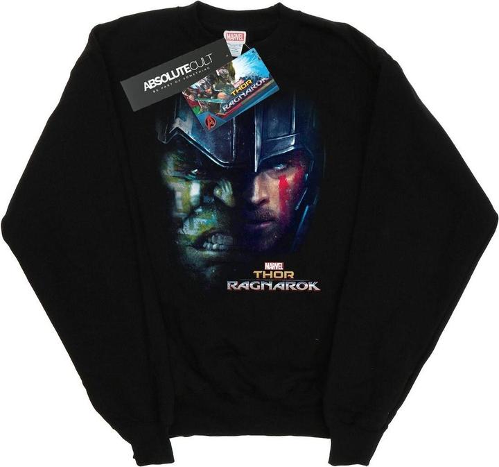 Thor Ragnarok Hulk Split Face Sweatshirt Mädchen