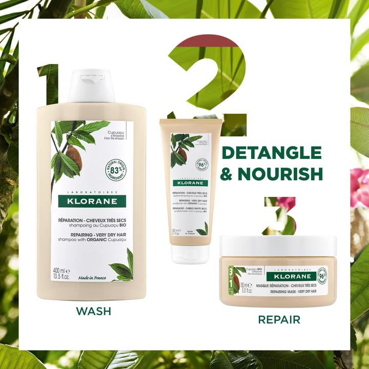 Image du produit Klorane Baume réparateur au cupuaçu BIO (200 ml)