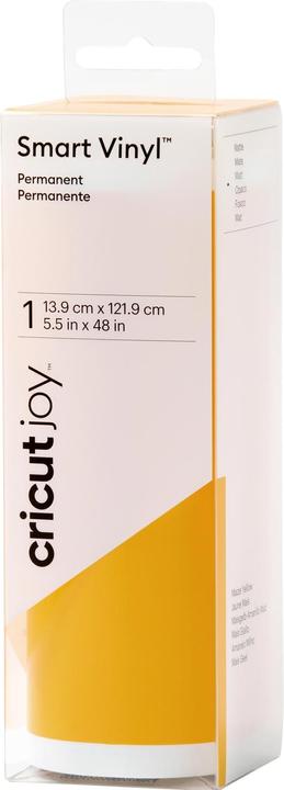 Produktbild Cricut Smart Vinyl Permanent Joy 14x122cm 1 sheet Mat Maize Yellow (P)