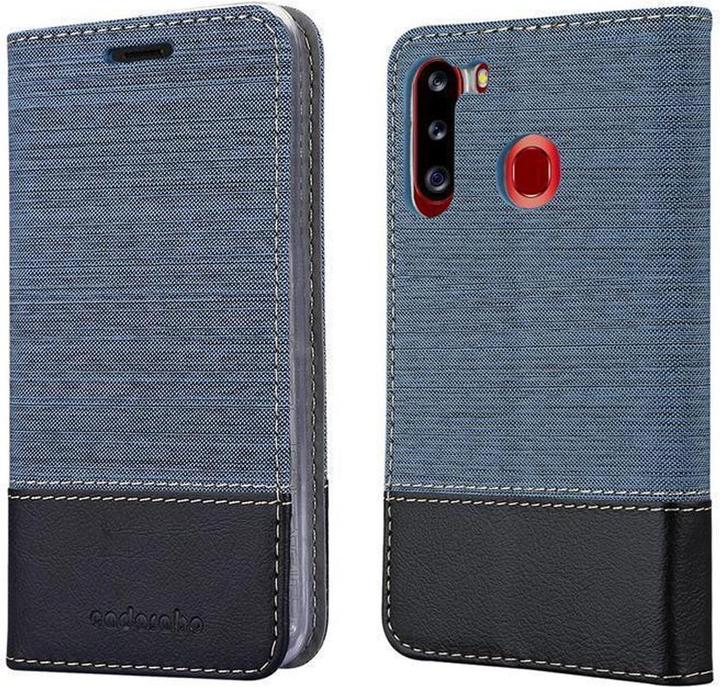 Actual product image Cadorabo Book Jeans Optics Cover (Samsung Galaxy A21)