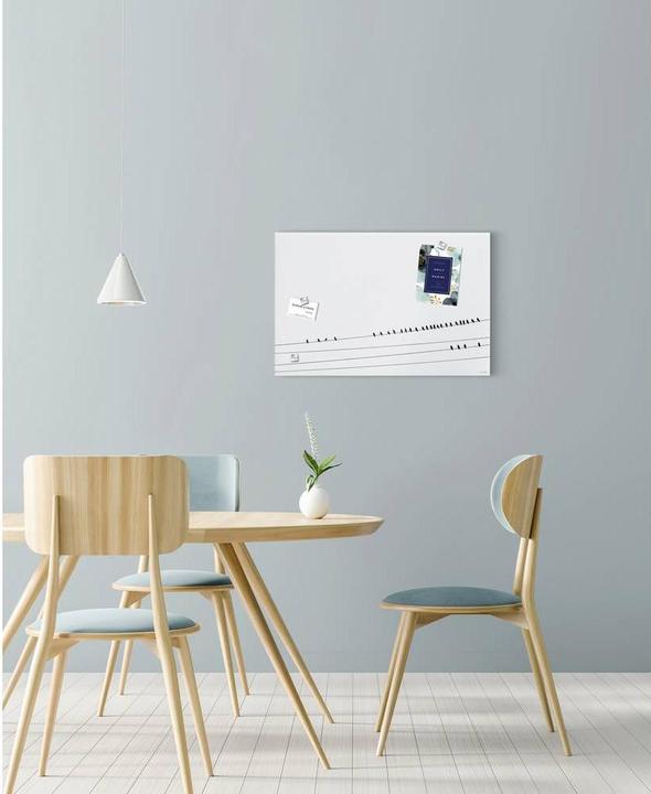 Image du produit Sigel Tableau magnétique en verre Artverum avec design (Tableau magnétique, 60 x 40 cm)