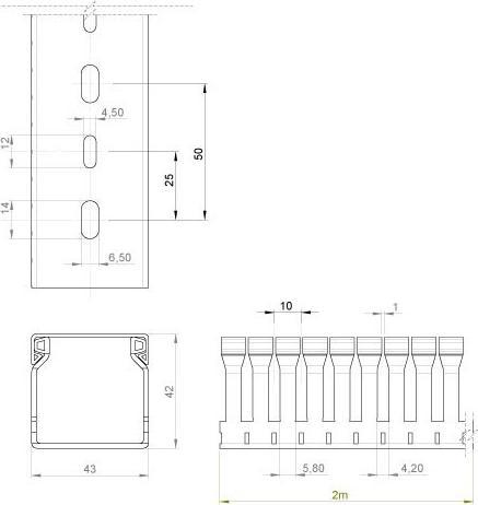 Immagine prodotto Unex 40.40.77 (Foro cavo, 200 cm)