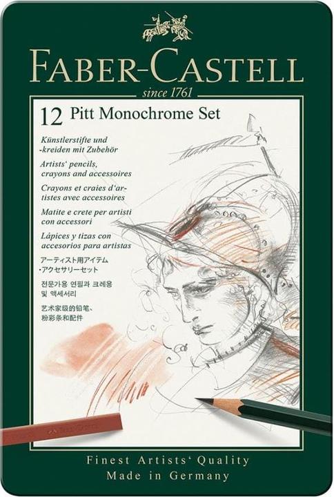 Ensemble monochrome Pitt (Multicolore, 12 x)