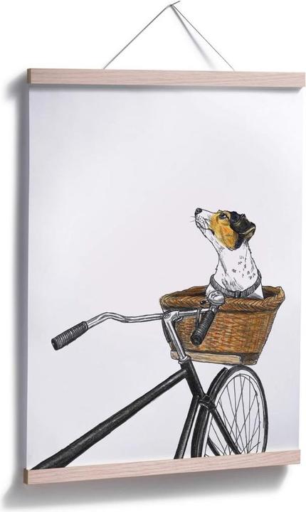Image du produit Trenddeko Chien dans un panier (100 x 120 cm)