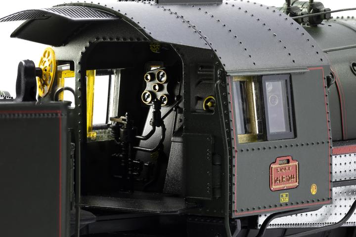 Immagine prodotto Jouef Locomotiva a vapore SNCF 141R 1244 verde con tender a olio Ep. V (Traccia H0)
