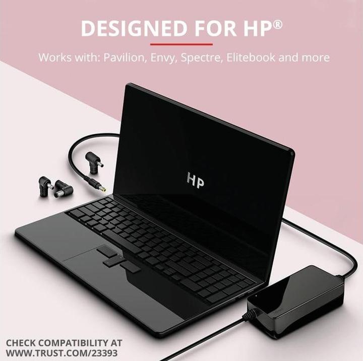 Produktbild Trust Netzteil 90 W Maxo für HP Notebooks (90 W)