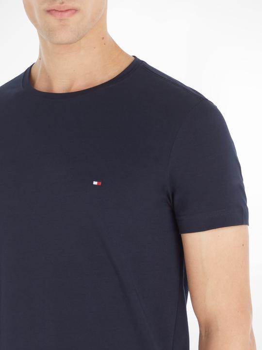 Produktbild Tommy Hilfiger Crew Neck T-Shirt Slim Fit Desert Sky (XXL)