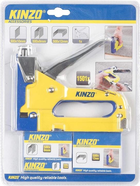 Produktbild Kinzo Staple gun 3way 4-14mm