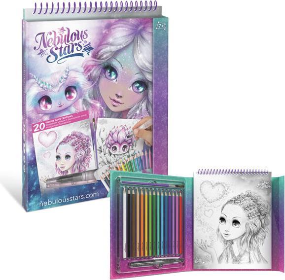 Actual product image Nebulous Stars Mist Stars Watercolour Book Set
