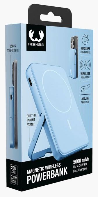 Produktbild Fresh'N Rebel Fresh 'n Rebel Powerbank 5000 mAh Vivid (5000 mAh, 20 W, 19.25 Wh)