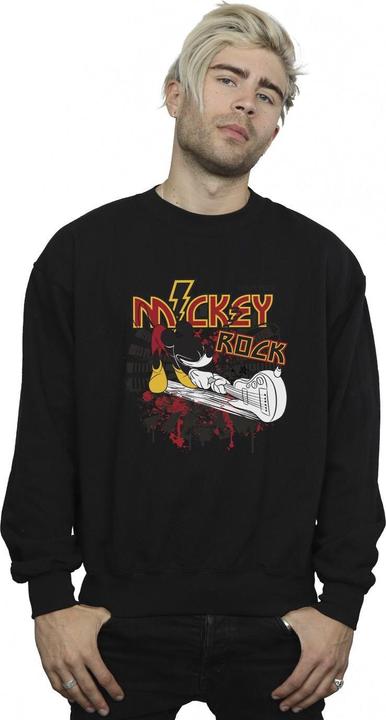 Produktbild Disney Mickey Mouse Smash Guitar Rock Sweatshirt (M)