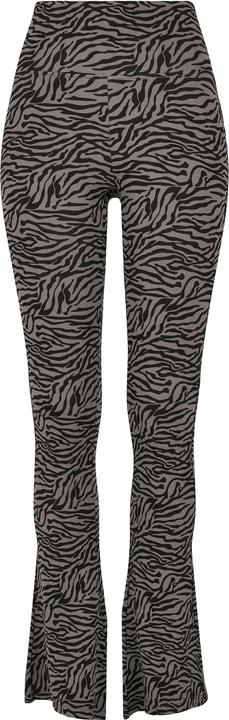 Produktbild Urban Classics Ladies High Waist Zebra Boot Cut Leggings - 14105 (S)