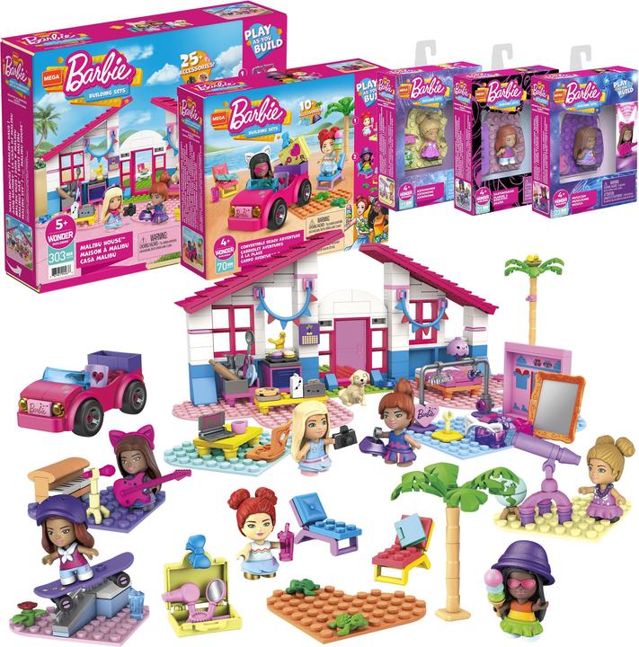 Immagine prodotto Mega Bloks Mega Construx - Pacchetto di set da gioco di Barbie
