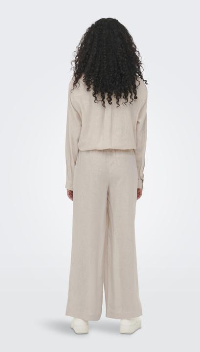 Actual product image Only High Waist Linen Mix Pants (XL)