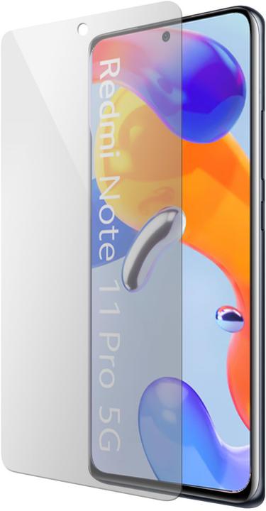 Actual product image Mobiparts Regular Tempered Glass Xiaomi Redmi Note 11 Pro 5G (1 Piece, Xiaomi Redmi Note 11 Pro 5G)
