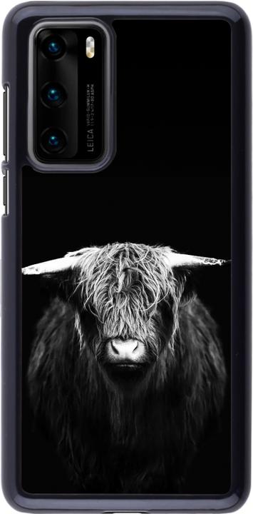 Actual product image PhoneLook Coque Highland calf black (Huawei P40)