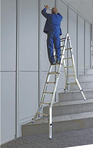 Produktbild Krause Gelenk-Teleskopleiter (Mehrzweckleiter)