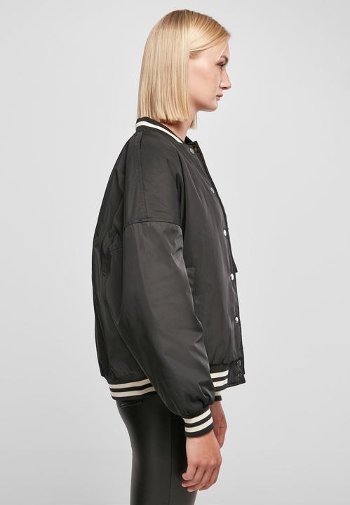 Actual product image Urban Classics Ladies Oversized Recycled College Jacket - 20391 (XS)