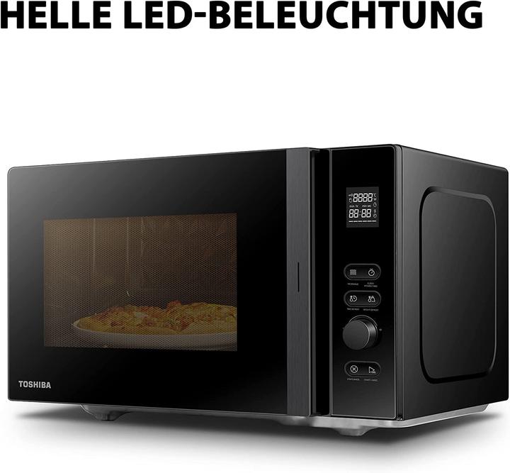 Actual product image Toshiba MV-AM20T(BK), enamel cooking chamber (20 l)