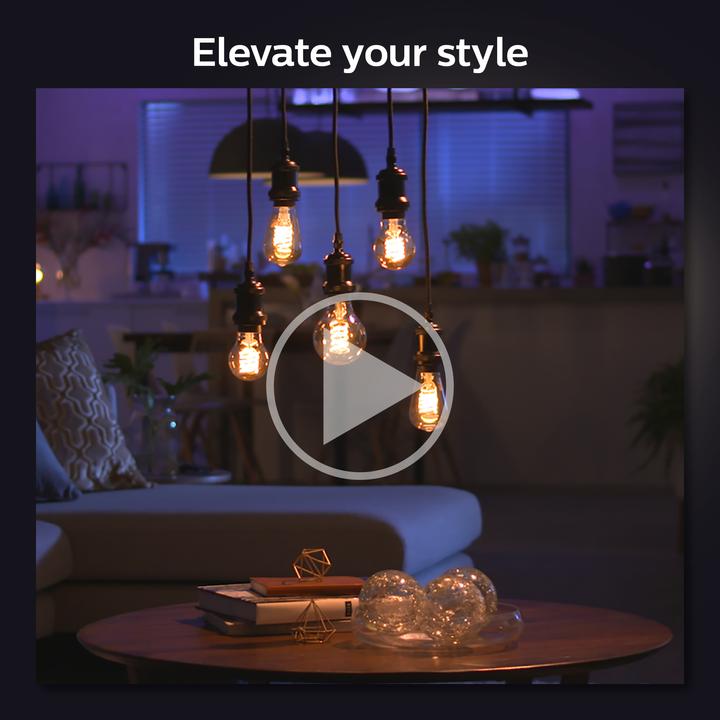 Produktbild Philips Hue Philips E27 Edison (E27, 7 W, 550 lm, 1 x, G)