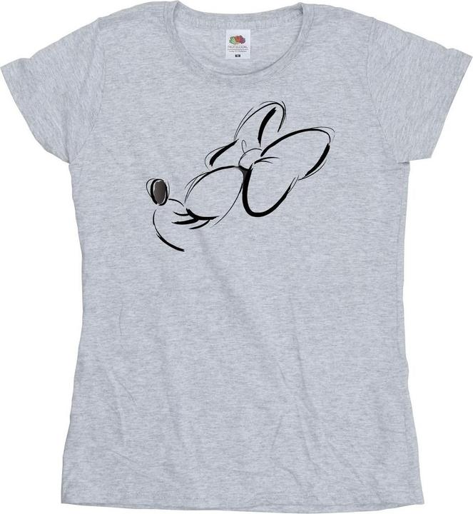 Immagine prodotto Disney Minnie Mouse Nose Up Maglietta Donna (L)
