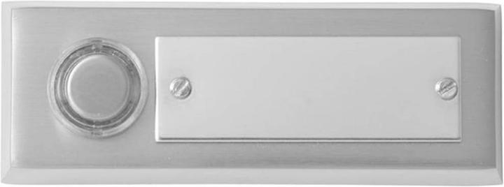 Actual product image Heidemann Bell push Mainau1 bell plate (wired) (Cable)