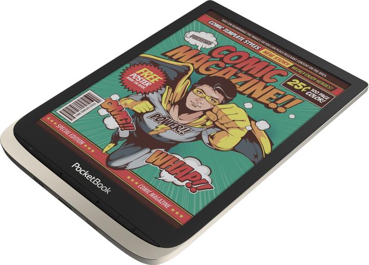 Produktbild PocketBook InkPad Color (7.80", 16 GB, Moon Silver)