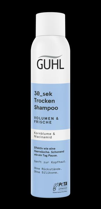 Guhl 30 Sekunden Trockenshampoo Volumen&Frische (200 ml, Trockenshampoo)