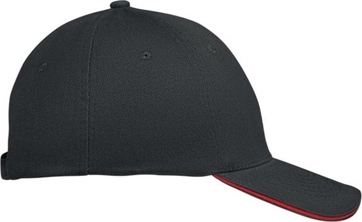 Actual product image MidOcean Buffalo 6 Panel Baseball Cap (One size)