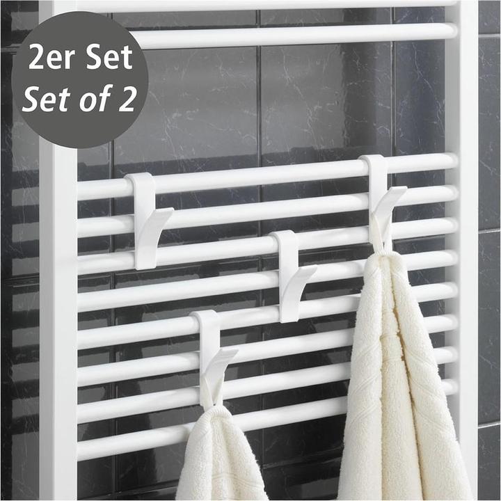 Actual product image Wenko Hook for towel radiator