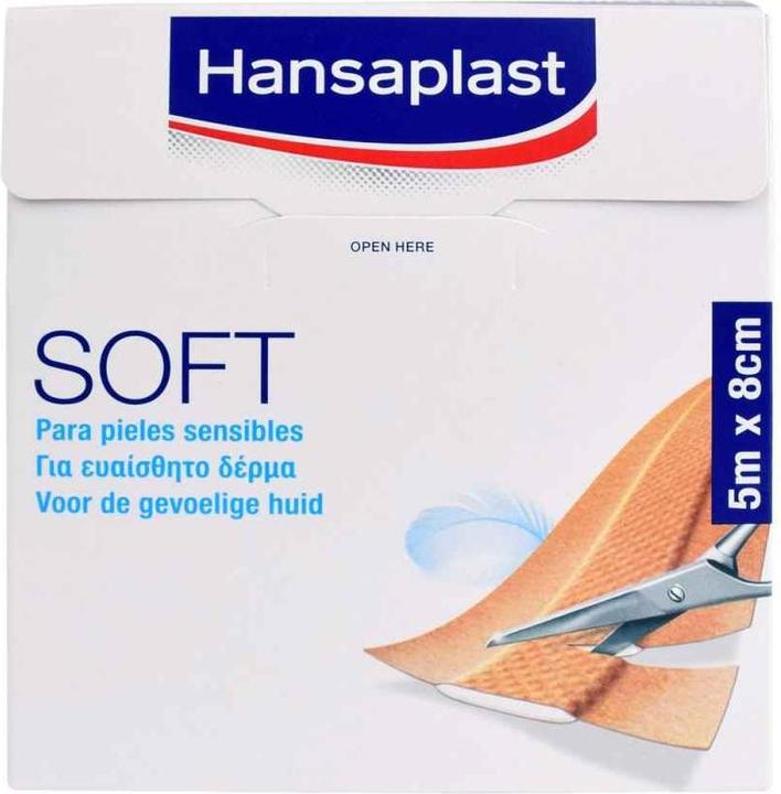 Produktbild BSN Hansaplast® Soft Wundverbände 5 m x 8 cm (1 x)