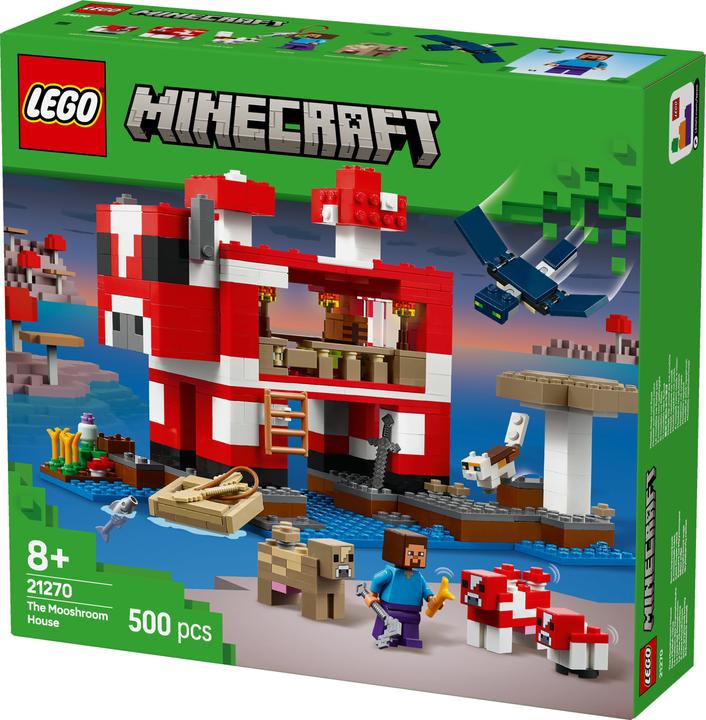 Produktbild LEGO Das Pilzkuh-Haus (21270, LEGO Minecraft)