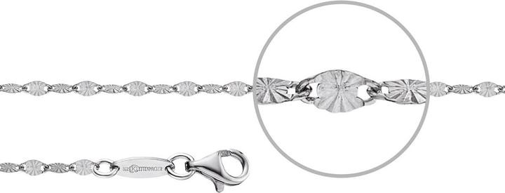 Produktbild Der Kettenmacher Plättchenarmband (16 cm, Silber)