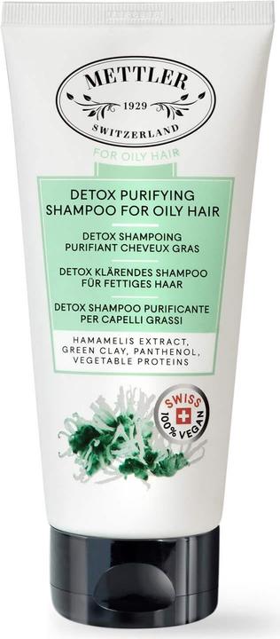 Mettler1929 Detox klärendes Shampoo für fettiges Haar fettiges Haar (200 ml, Flüssiges Shampoo)