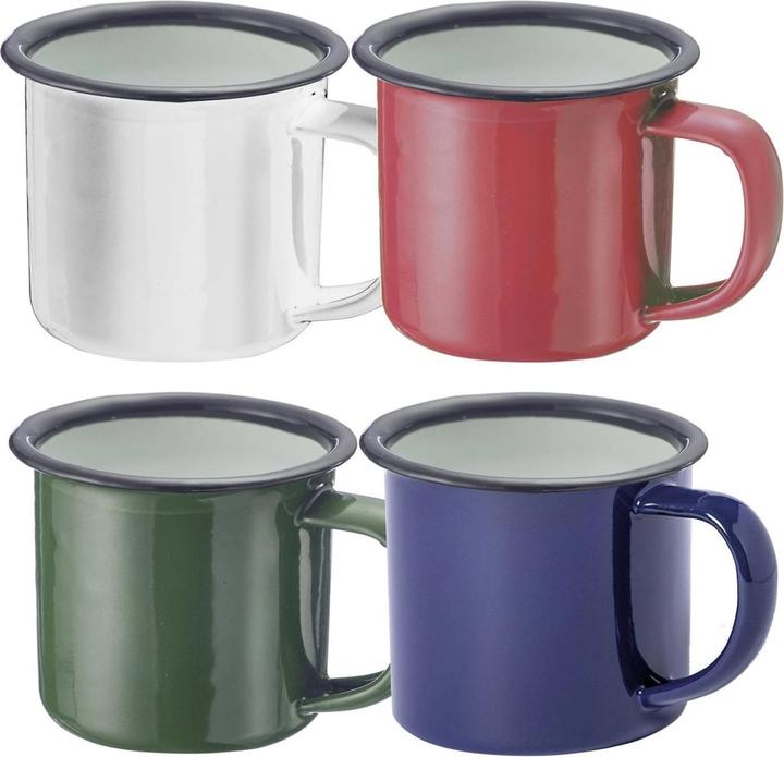 Actual product image Westmark Mini cups enamel assort. Display 20 pieces (90 ml, 20 x)