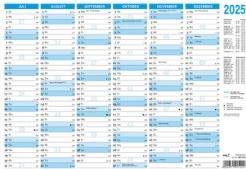 Immagine prodotto Rnk Calendario da tavolo A5 orizzontale blu (A5)