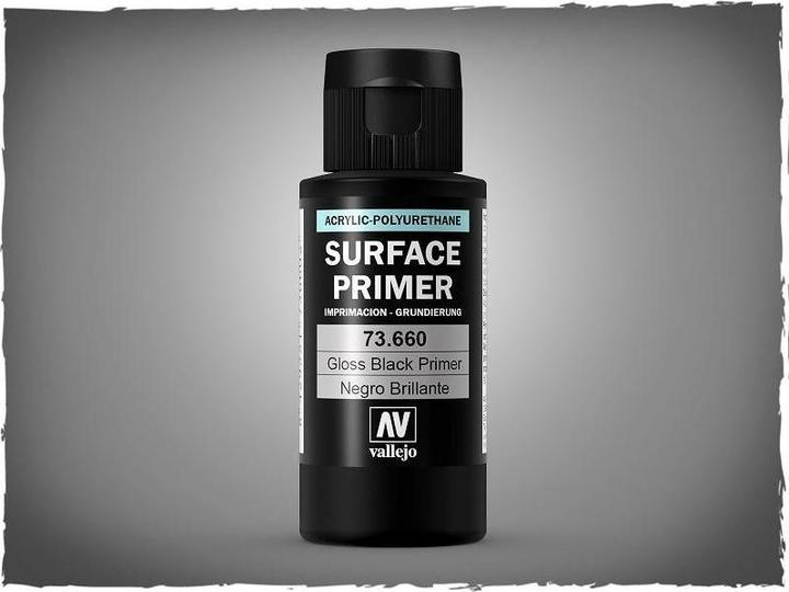 Produktbild Vallejo VAL-77.660 - Grundierung - Gloss Black, 32 ml