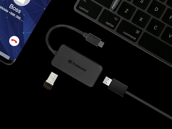 Immagine prodotto Transcend TS-HUB2C (USB-C, 4 Porti)