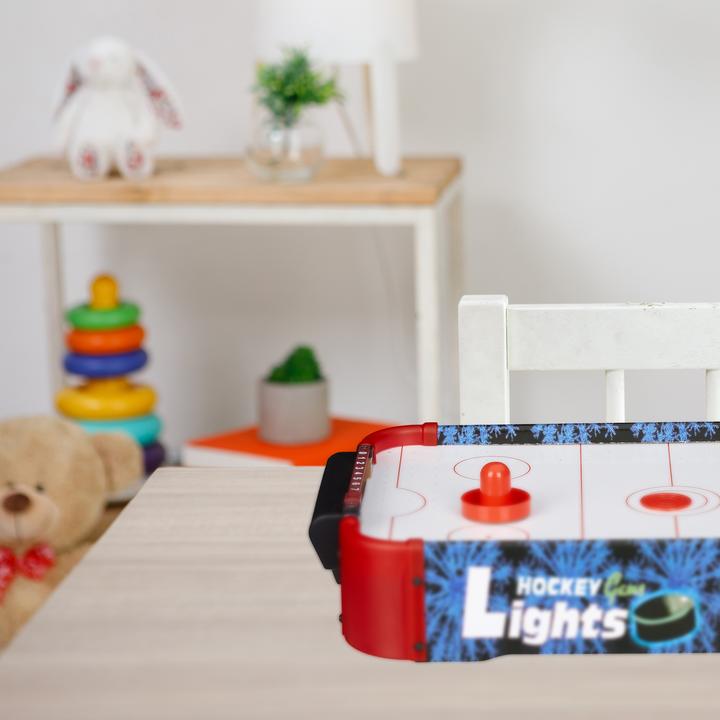 Immagine prodotto Relaxdays Hockey da Tavolo Gioco LED, Colorato