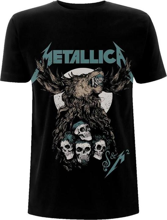 Produktbild Metallica S&M2 Skulls TShirt (S)