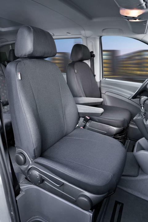Image du produit Walser Housses de siège pour Mercedes Viano et Vito W638 & W639 pour 2 ES pour accoudoir intérieur BJ