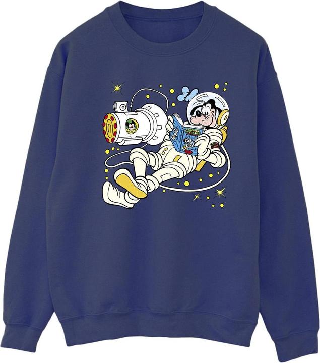 Disney Goofy Reading In Space Sweatshirt (XXL)