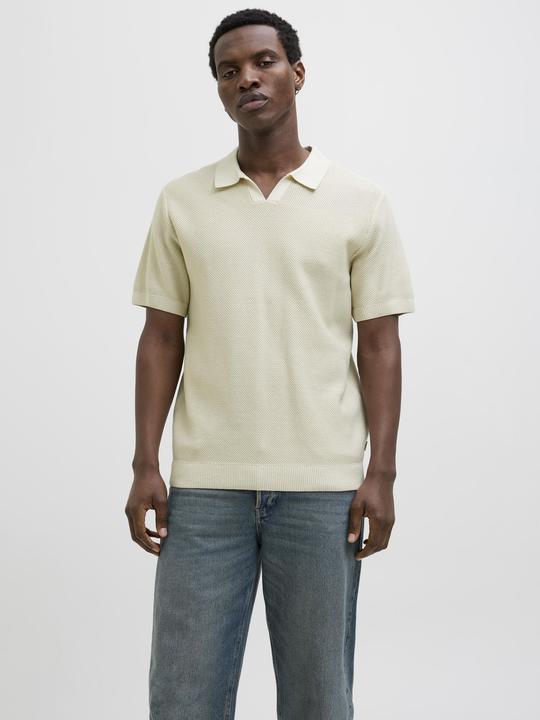 Produktbild Jack & Jones Jprcceaston Knit Split Neck Ss Sn (L)