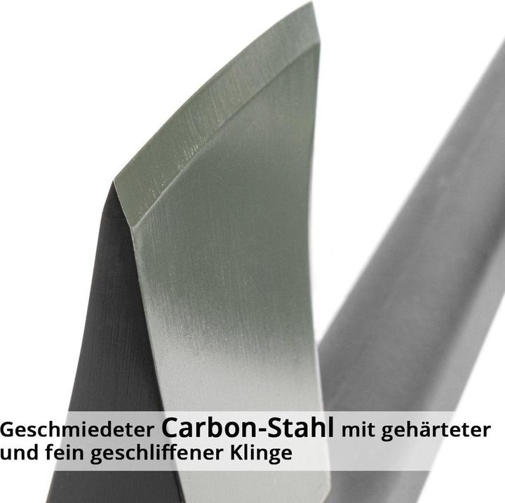 Actual product image Stahlwerk Axe Ca-775 St 775 mm Forestry Axe Made Of Carbon Steel With Fibreglass Handle