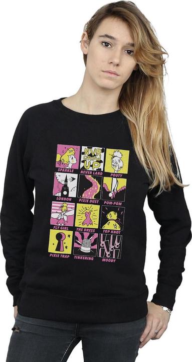 Immagine prodotto Disney Tinkerbell Squares Felpa Donna (L)