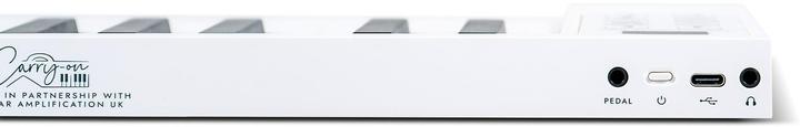 Produktbild Carry-On Piano 49 Touch White opvouwbare piano 49 toetsen (49 Tasten)