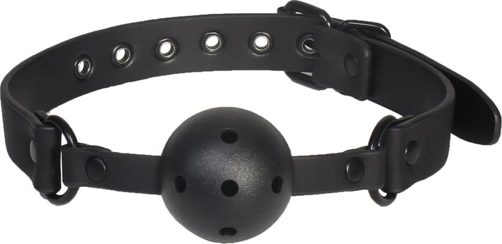 Dream Toys Knebel-BLAZE BALL GAG WITH PAINTING EDGE BLACK