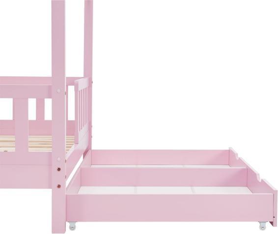 Immagine prodotto Juskys Lettino Marli con rete e rete a doghe (80 x 160 cm)