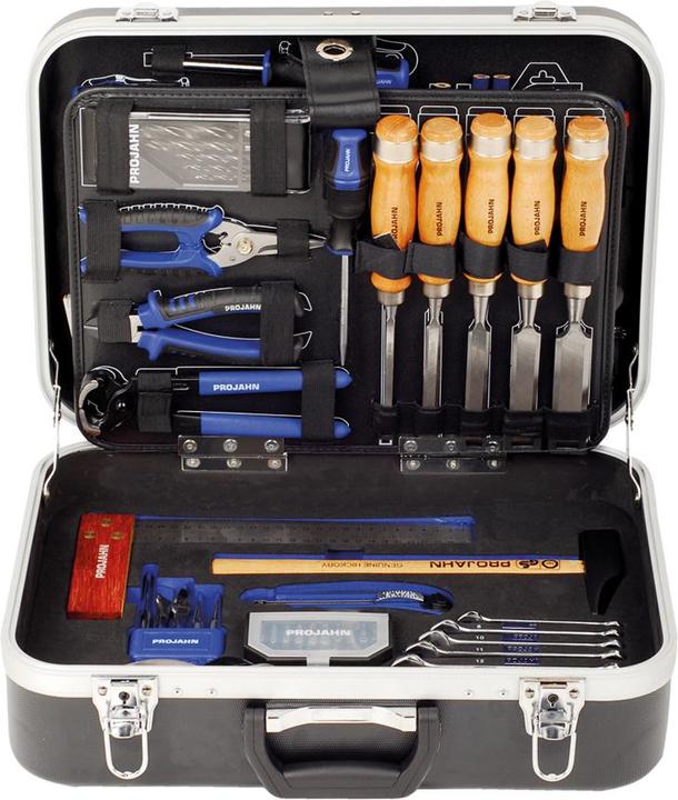 Projahn Proficraft Toolbox CLEANER with contents 92 parts 2 drawers 8684 (92 pieces)